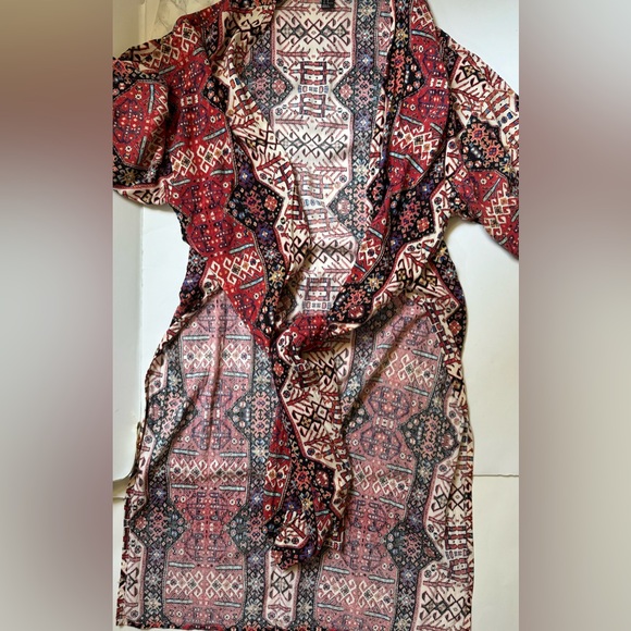 Forever21 Open Front Duster Size  M. Excellent condition. - Picture 9 of 13